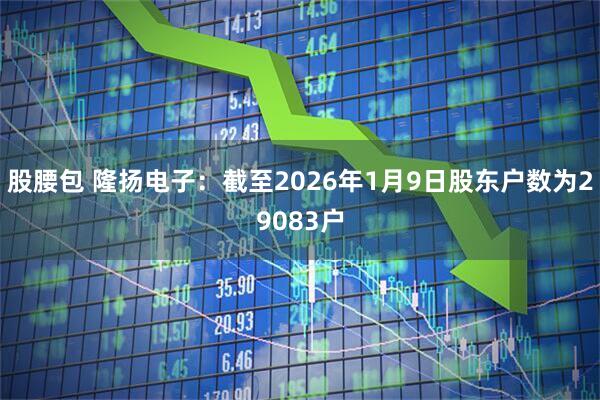 股腰包 隆扬电子：截至2026年1月9日股东户数为29083户