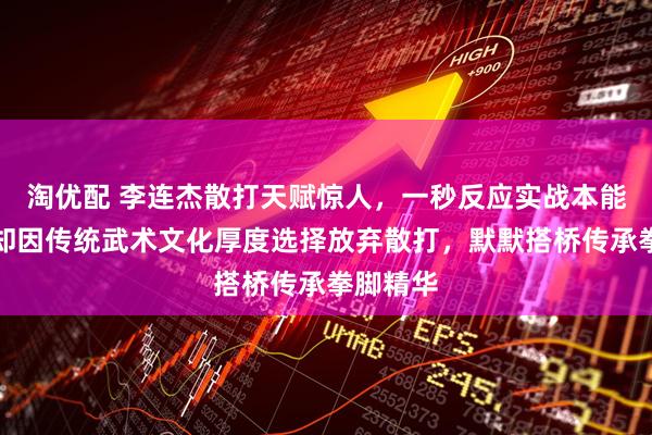 淘优配 李连杰散打天赋惊人，一秒反应实战本能爆棚，却因传统武术文化厚度选择放弃散打，默默搭桥传承拳脚精华